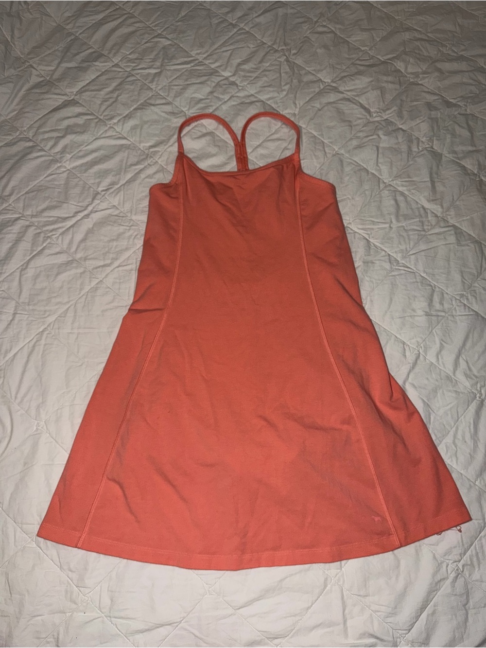 PINK Victoria's Secret Coral Tank Mini Dress